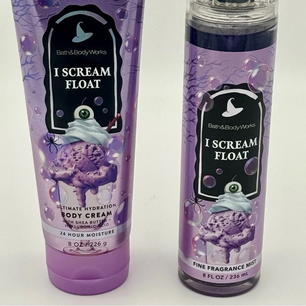 Bath & Body Works I Scream Float Halloween Body Care Set NWT